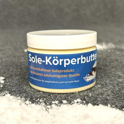 Sole-Körperbutter