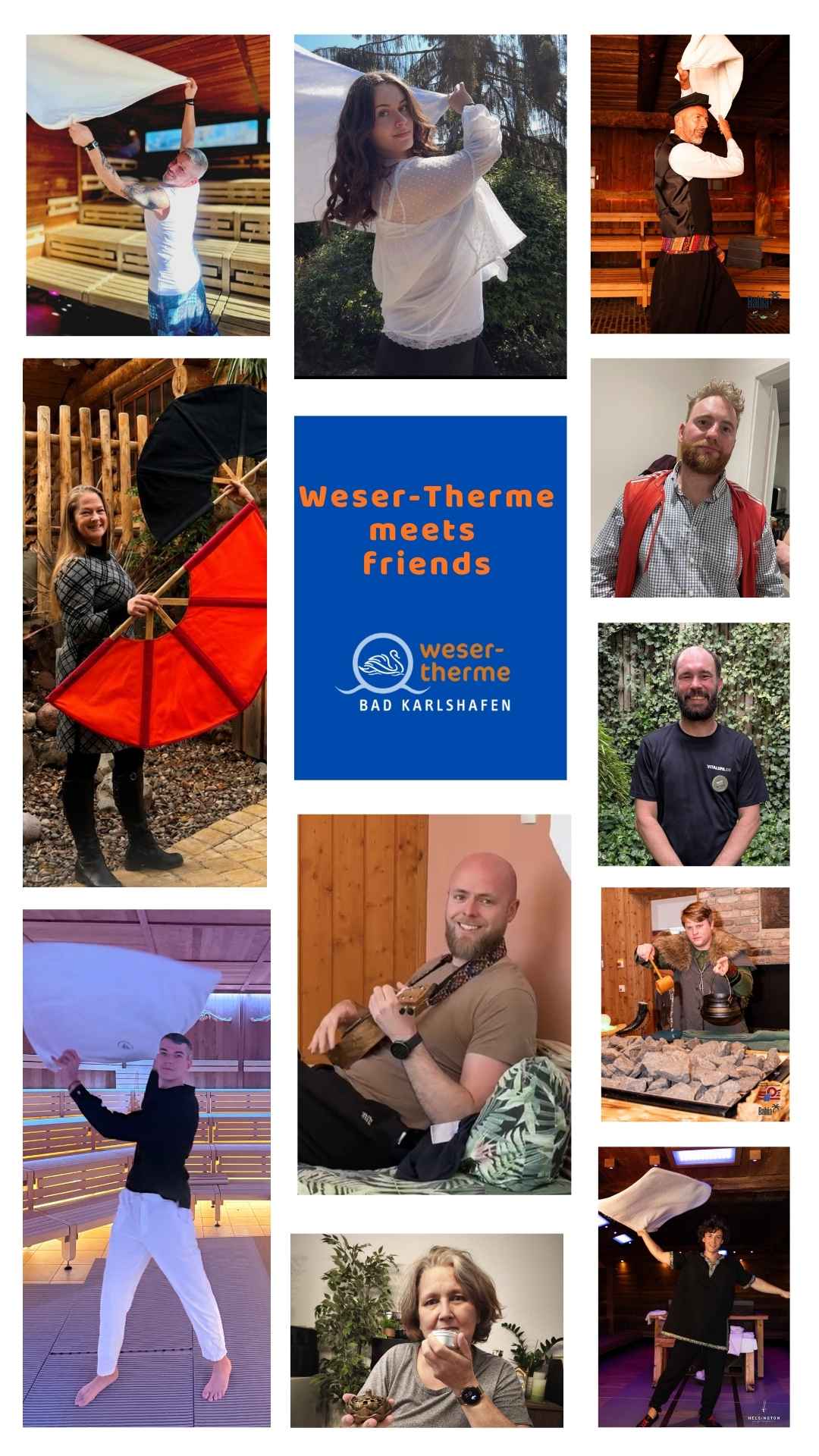 Weser-Therme meets friends
